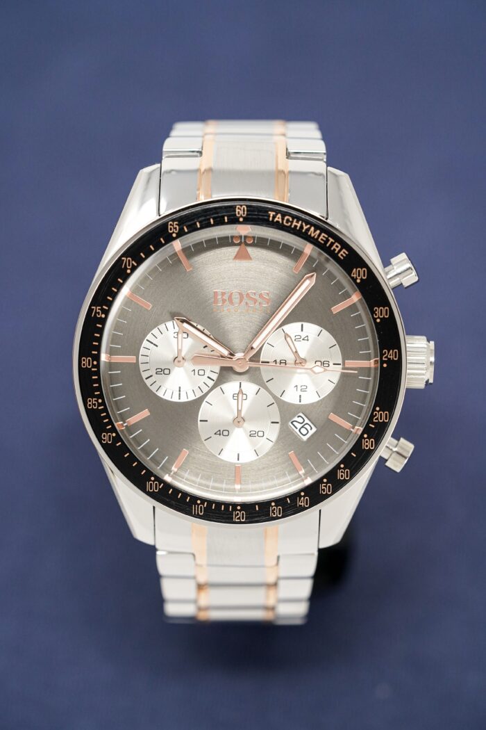 Hugo Boss Men's Watch Chronograph Trophy Grey - HB1513634 - Image 6